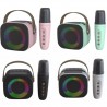 Hongu Cassa Speaker Bluetooth Karaoke 1 Microfono Portatile Ricaric...