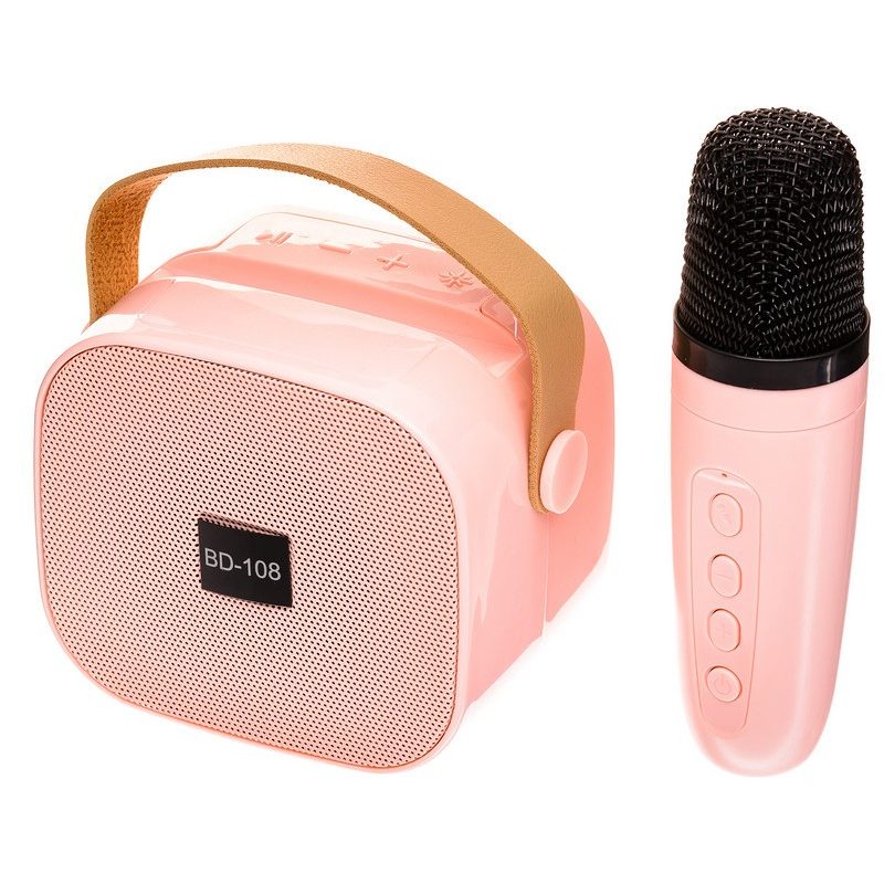 Hongu Cassa Speaker Bluetooth Karaoke 1 Microfono Portatile Ricaric...