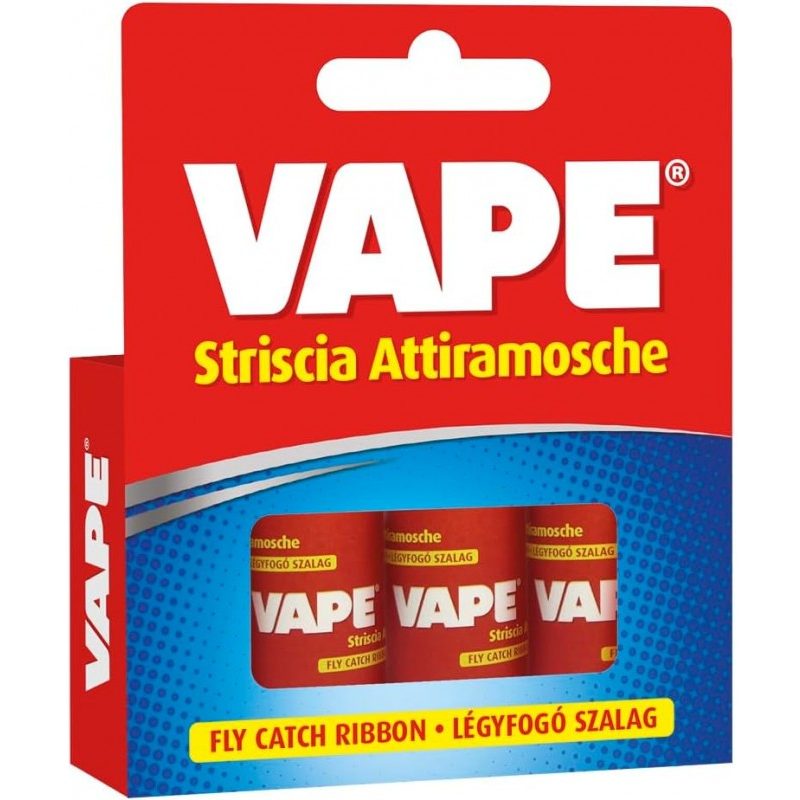 Vape 12 Trappole VAPE striscia attira mosche trappola naturale senz...