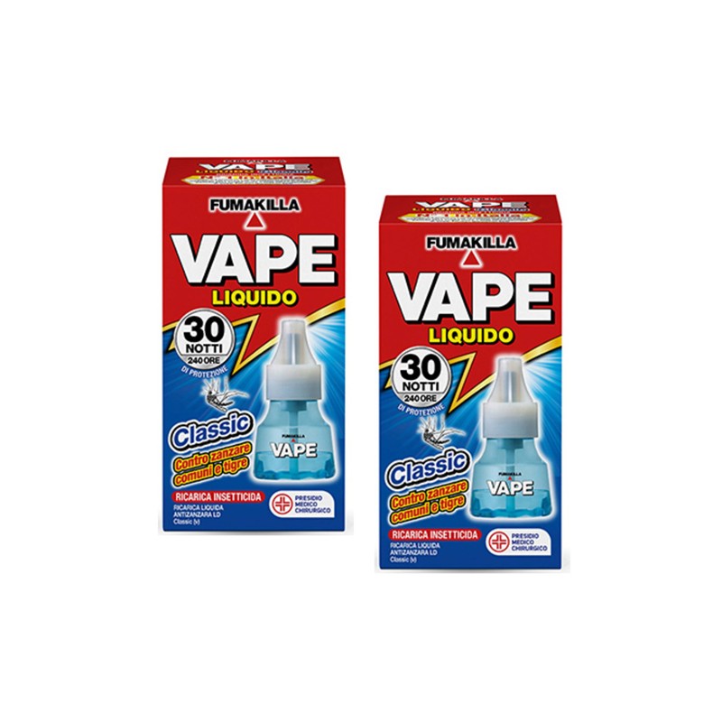 Vape Ricarica Liquida Classico Zanzare comuni tigre per Diffusore Elettrico 2 PZ