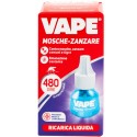 Vape Mosche e Zanzare 2 PZ Ricarica Liquida Per Diffusore Elettrico 480 Ore 22ml