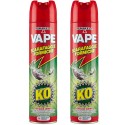 Spray Insetticida multinsetto Vape 400 ml 2 PEZZI per Formiche e Scarafaggi 