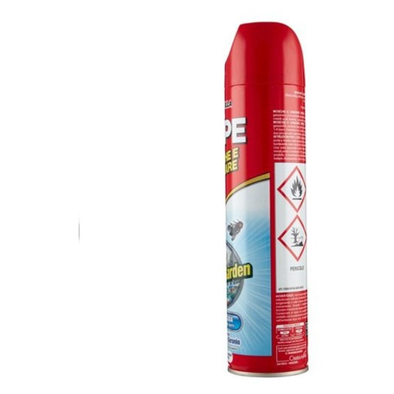 Vape Insetticida Mosche Zanzare Spray 2 Pezzi da 400ml profumo gera...