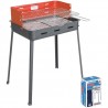 Fil Casalinghi Griglia barbecue carbonella portatile MEGA picnic ca...