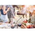 Griglia barbecue carbonella portatile MEGA picnic campeggio fornello fornacetta
