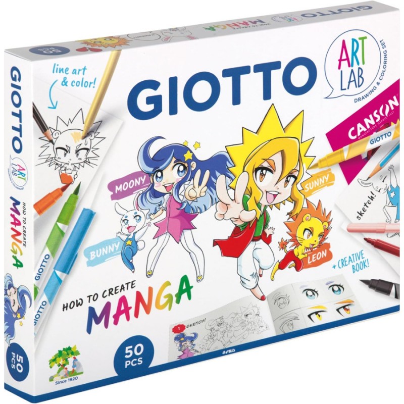 Fila Giotto Art lab Set creativo da disegno Manga f582300 - Fila ki...