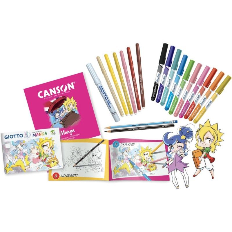 Fila Giotto Art lab Set creativo da disegno Manga f582300 - Fila ki...