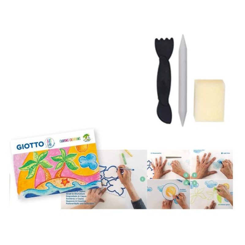 Fila Set di 82 pz Pastelli Colori Ad Olio per Pittura Artistica Gio...