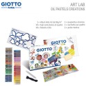 Set di 82 pz Pastelli Colori Ad Olio per Pittura Artistica Giotto Fila art lab