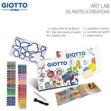 Set di 82 pz Pastelli Colori Ad Olio per Pittura Artistica Giotto Fila art lab