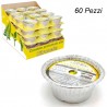 Officine candle Set 60 Pezzi Candela In Vasetto Di Alluminio Profum...