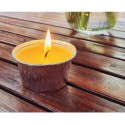 Set 60 Pezzi Candela In Vasetto Di Alluminio Profumo Citronella Anti Zanzare