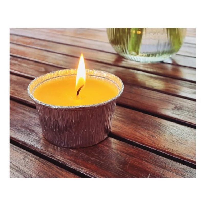 Officine candle Set 60 Pezzi Candela In Vasetto Di Alluminio Profum...