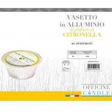 Set 60 Pezzi Candela In Vasetto Di Alluminio Profumo Citronella Anti Zanzare
