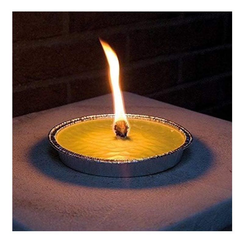 Officine candle Set 60 Pezzi Candela Citronella In Alluminio Diamet...