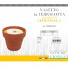Officine candle Set 48 Pezzi Candela Citronella in Vasetto di Terra...