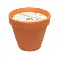 Set 24 Pezzi Candela Citronella In Vasetto Di Terracotta Anti Zanzare 9x8 cm