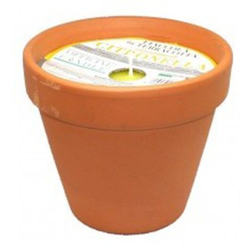 Officine candle Set 24 Pezzi Candela Citronella In Vasetto Di Terra...
