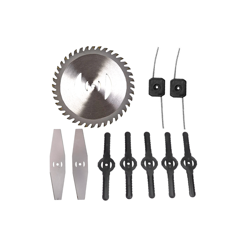 Set 10pz lame di ricambio per decespugliatore tagliaerba a batteria tagliabordi