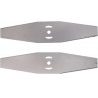 DOBO Set 10pz lame di ricambio per decespugliatore tagliaerba a bat...