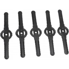 Set 10pz lame di ricambio per decespugliatore tagliaerba a batteria tagliabordi