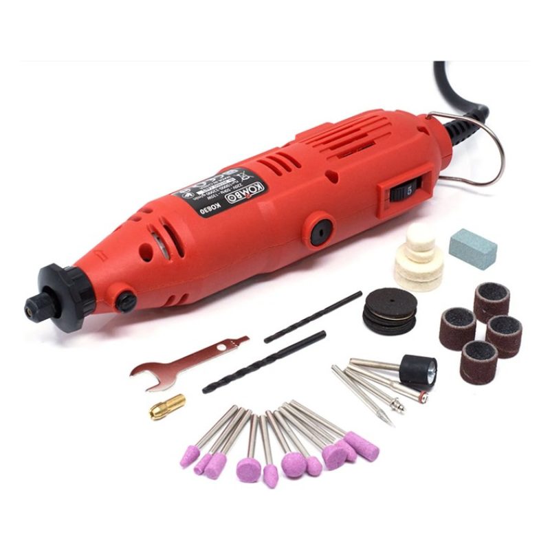 KOMBO Smerigliatrice mini trapano fresa drimmel di precisione 135W ...