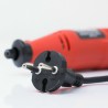 KOMBO Smerigliatrice mini trapano fresa drimmel di precisione 135W ...