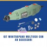 KOMBO Smerigliatrice mini trapano fresa drimmel di precisione 135W ...