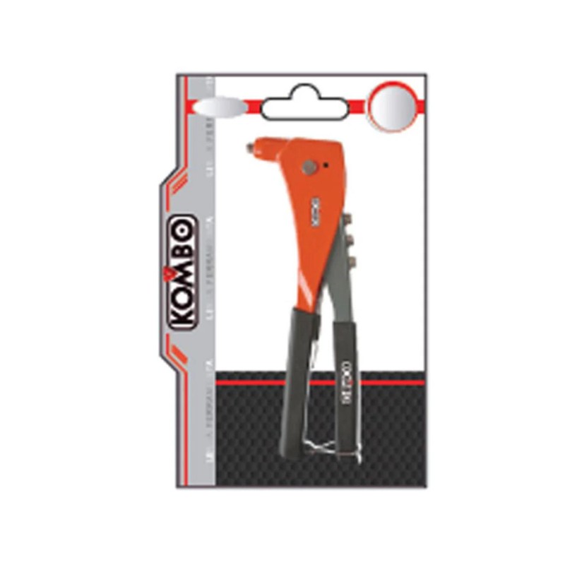 KOMBO Rivettatrice Utensile per Rivettare Inserti Rivetti a Mano Ma...