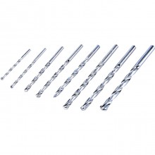 Set 8 punte trapano per muro marmo cemento mattoni 3 - 10 mm con custodia