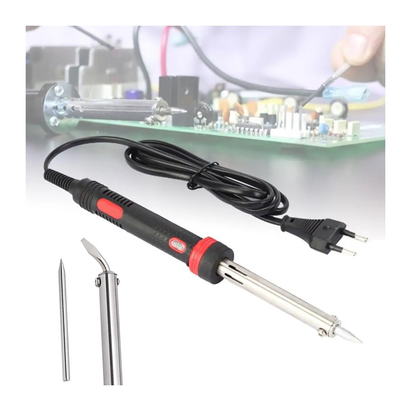 Zhufas Saldatore a Stagno, 80W LCD Saldatore Kit, Temperatura Regolabile 180-480℃ Stagnatore