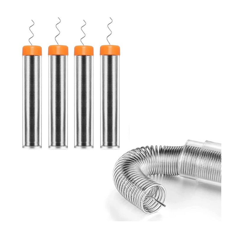 Stagno per saldare 22 GR Spessore 1mm Alta qualità 4 PZ filo per saldatura