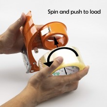 Dispenser compatto porta taglia tendi nastro adesivo da imballaggio 2 PEZZI