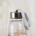 Bottiglia Borraccia in Vetro 750ml senza BPA Tappo palestra sport per acqua