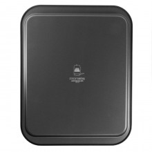 Teglia rettangolare antiaderente in alluminio Riciclato pizza 38x28 cm forno