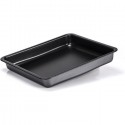 Teglia per pizza rettangolare antiaderente da forno alluminio 24x20cm lasagnera