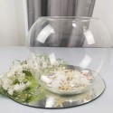 Ampolla Boccia In Vetro Trasparente Acquario Per Pesci Centrotavola diam 12 cm