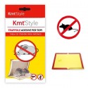 12 x Trappola Adesiva per Topi e Ratti, Trappole atossiche 17x24 cm Pronto Uso