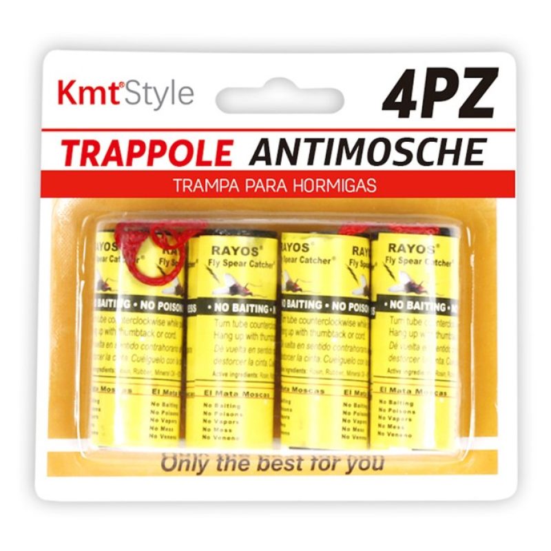 Kmt Style Carta Moschicida Trappola Cattura Acchiappa le Mosche Acc...
