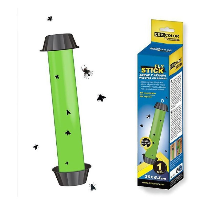 CrisColor Trappola Adesiva per Insetti 2PZ Volanti Attira Cattura M...