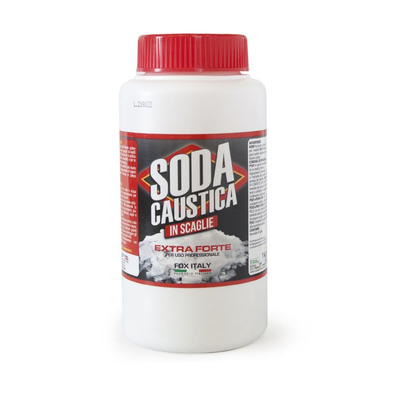 Soda caustica Kg 1 in scaglie disgorgante sverniciare disincrostante sbiancante