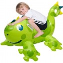 Dinosauro Gonfiabile e Cavalcabile 2 manici 119x64cm Per Bambini Sunclub