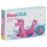 Sun Club Cavalluccio Gonfiabile e Cavalcabile 2 manici 119x78 cm Pe...