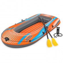 Canotto gommone mare Kondor 3000 con remi e pompa Bestway gonfiabile 246x122m