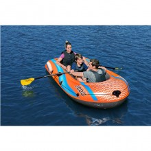 Canotto gommone mare Kondor 3000 con remi e pompa Bestway gonfiabile 246x122m
