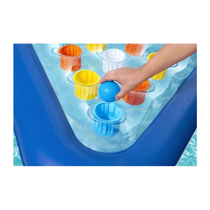 Bestway Bestway Gioco Gonfiabile galleggiante Pong Champion palline...