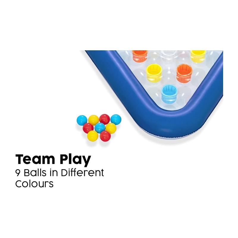 Bestway Bestway Gioco Gonfiabile galleggiante Pong Champion palline...