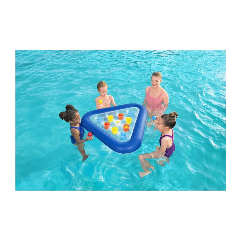 Bestway Bestway Gioco Gonfiabile galleggiante Pong Champion palline...