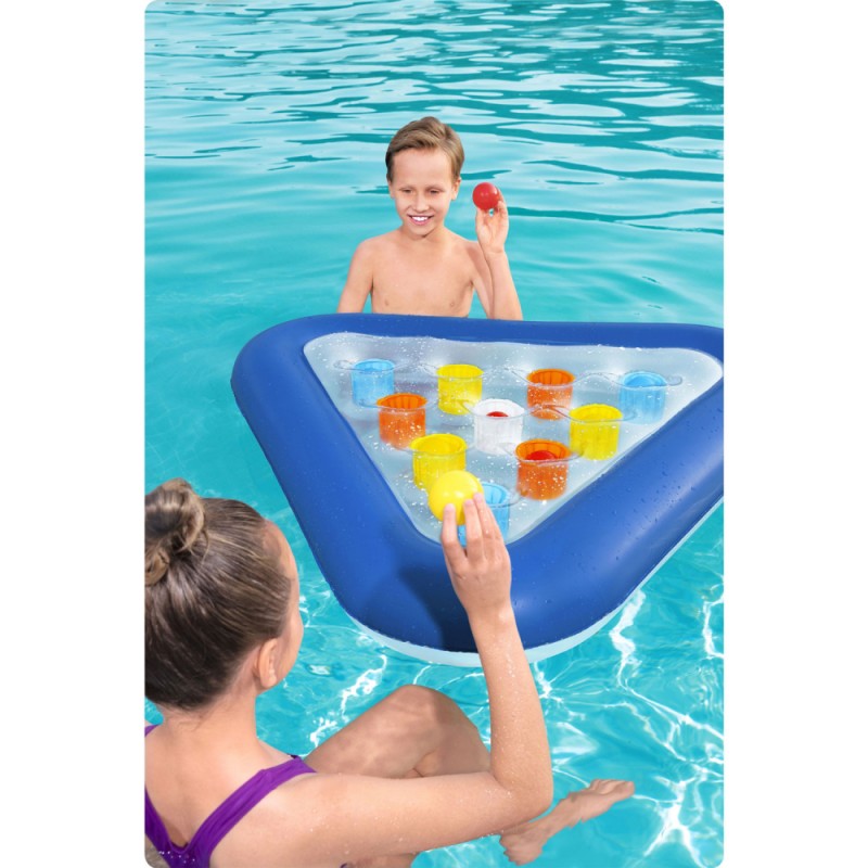 Bestway Bestway Gioco Gonfiabile galleggiante Pong Champion palline...