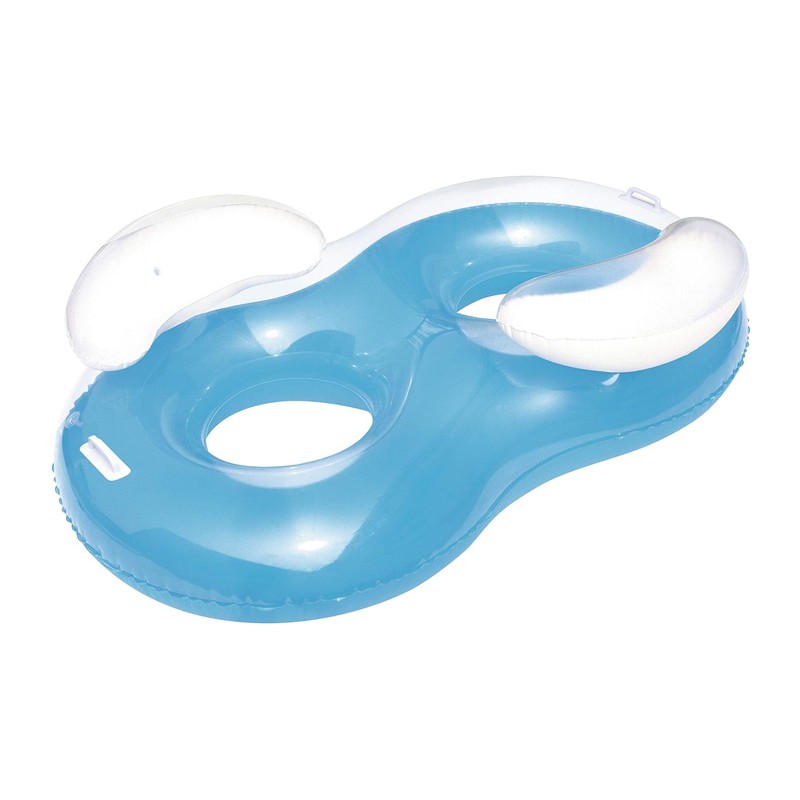 Doppia poltrona gonfiabile BESTWAY 188x117 CM galleggiante per piscina e mare